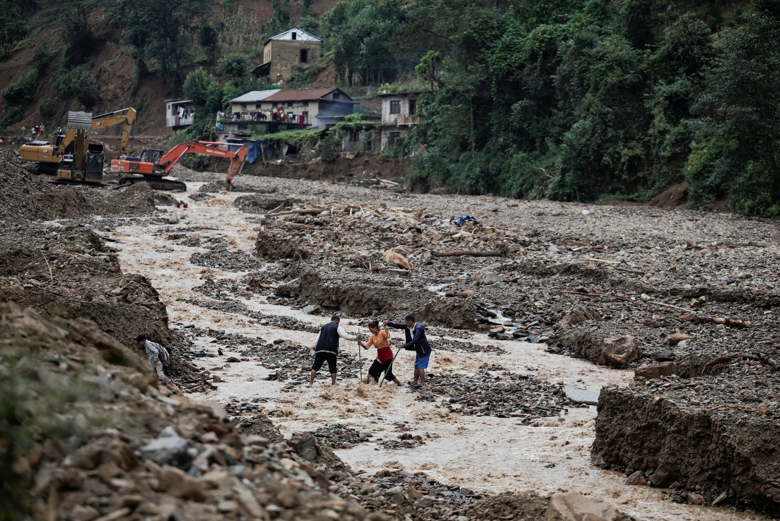Nepal landslide